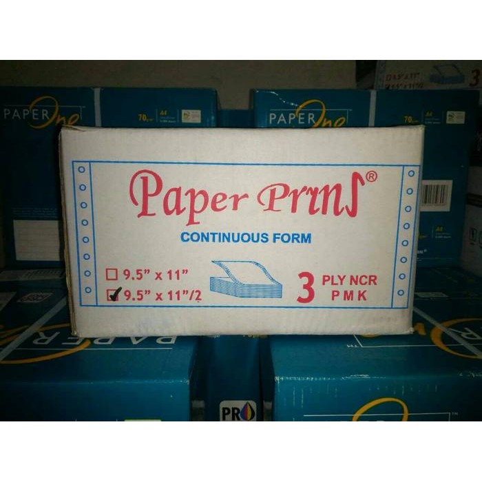 

TERLARIS! Continuous Form Paper Print 9x11/2 3 ply - Full