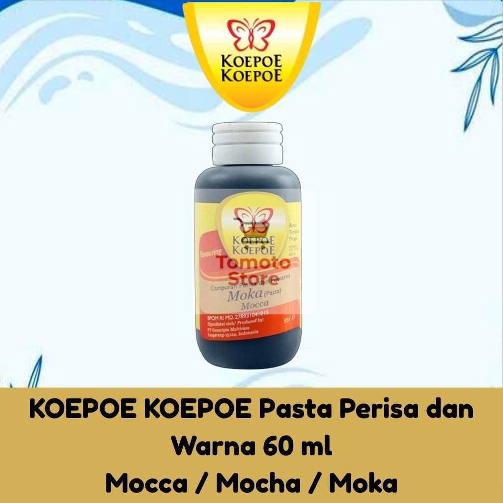 

✨ TOMOTOSTORE ✨ KOEPOE KOEPOE Pasta Perisa dan Warna Mocca / Mocha / Moka