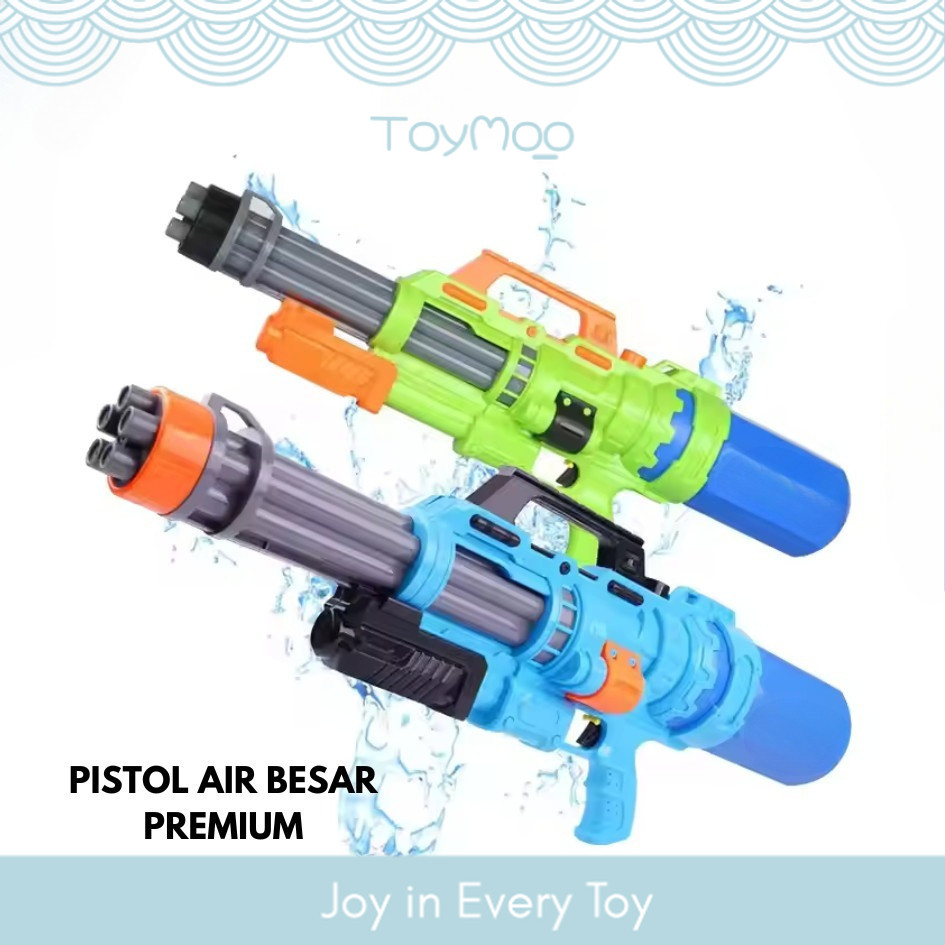 [ TOYMOO ] Pistol air Besar Premium Tembakan air jumbo Besar Pistol air bazooka Jumbo