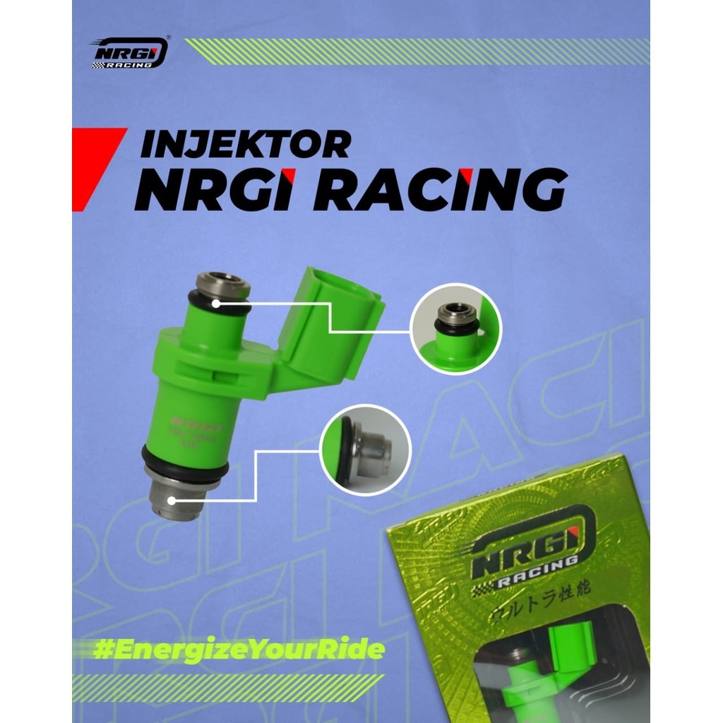 INJECTOR RACING NRGI YAMAHA MIO M3/Z, AEROX 155 INJEKTOR YAMAHA MIO M3 RACING NRGI