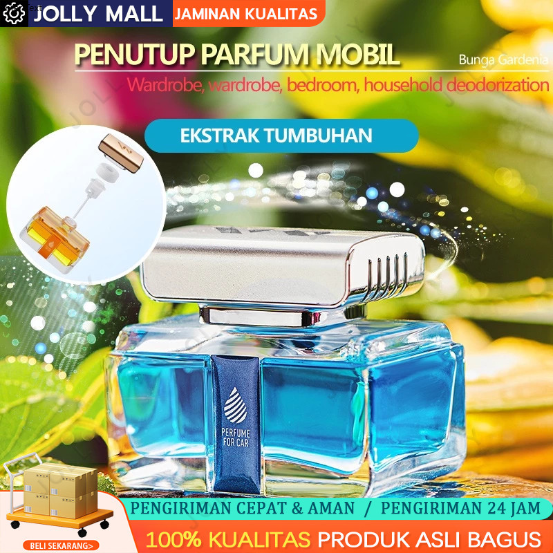 80ML Parfum Mobil Hiasan Dashboard Mobil Tempat Parfum Mobil Bahan Crystal Bisa Isi Ulang Cantik