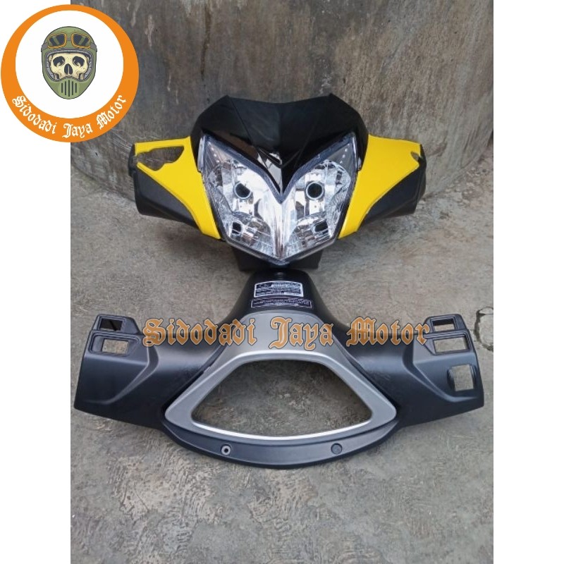 BATOK DEPAN BATOK BELAKANG PLUS LAMPU HONDA SUPRA X 125 NEW BATMAN BATOK DEPAN BELAKANG SUPRA X 125 