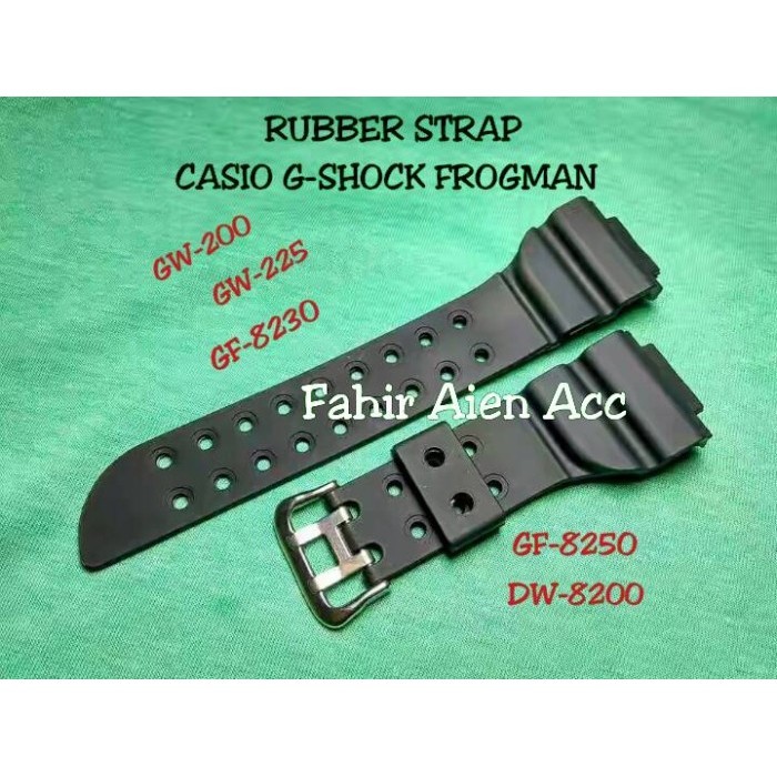 Strap Tali Jam Tangan GSHOCK DW8200/Rubber Strap GSHOCK DW8200