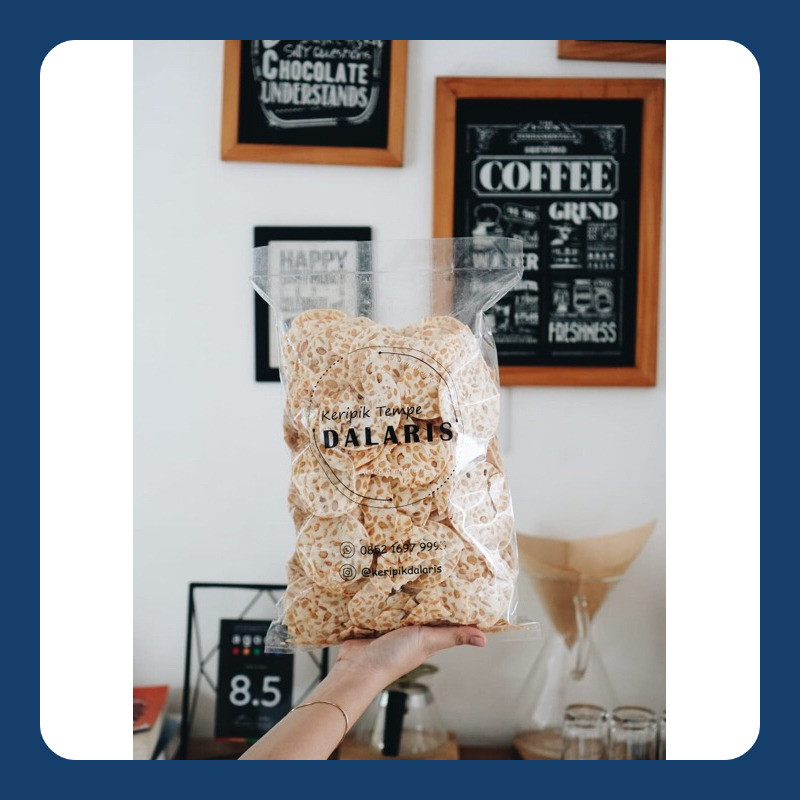 

Keripik Tempe Dalaris 500gr Cemilan Enak Kerupuk Tempeh