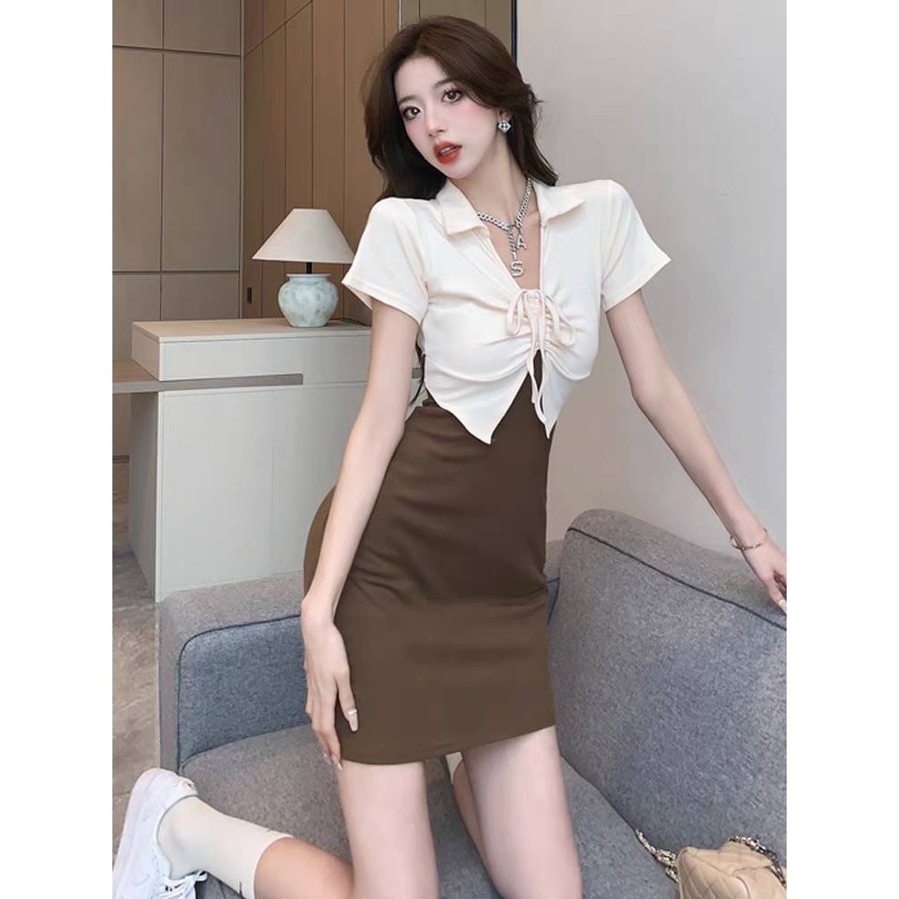baju gaun wanita terbaru 2025 putih mewah semi formal plus size sexy whitm mini dress casual korean 