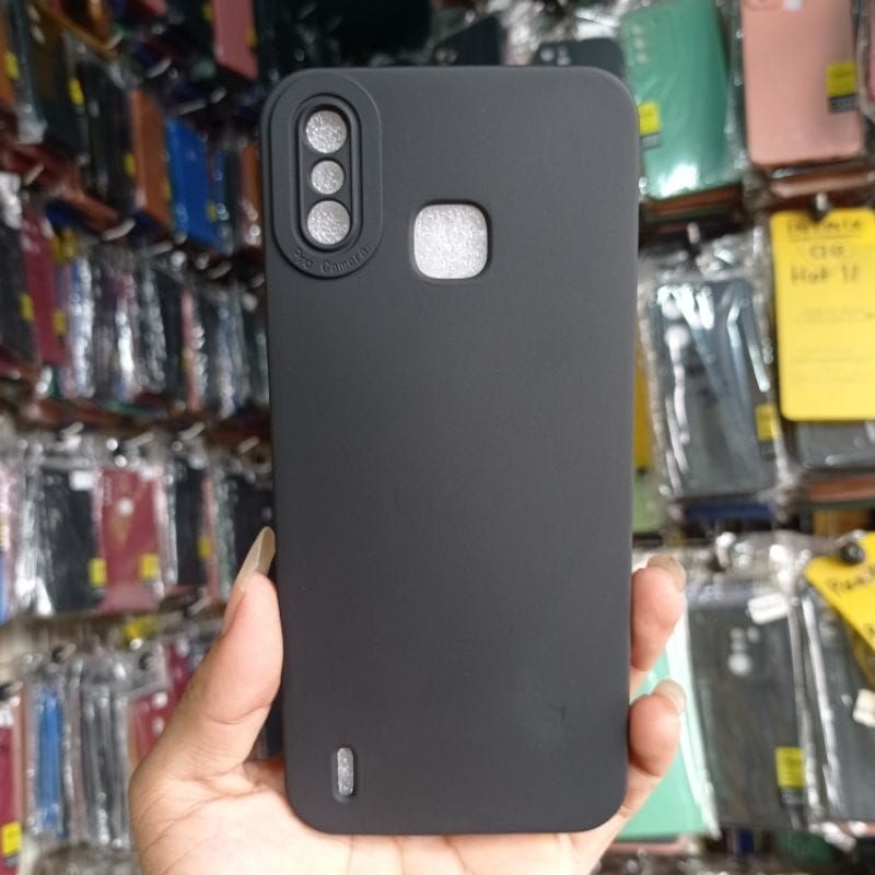 SOFTCASE/SILIKON PRO CAMERA INFINIX SMART 4 CASING MACARAON FULL COVER BAGUS LENTUR PELINDUNG KAMERA