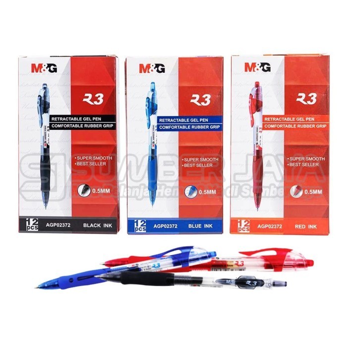 

Ballpoint Cetek Gel M&G AGP02372 Retractable Gel Pen 0.5mm