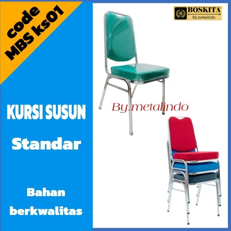 kursi Susun Kursi Seminar Kursi kantor Kursi makan Serbaguna (Jok kain )