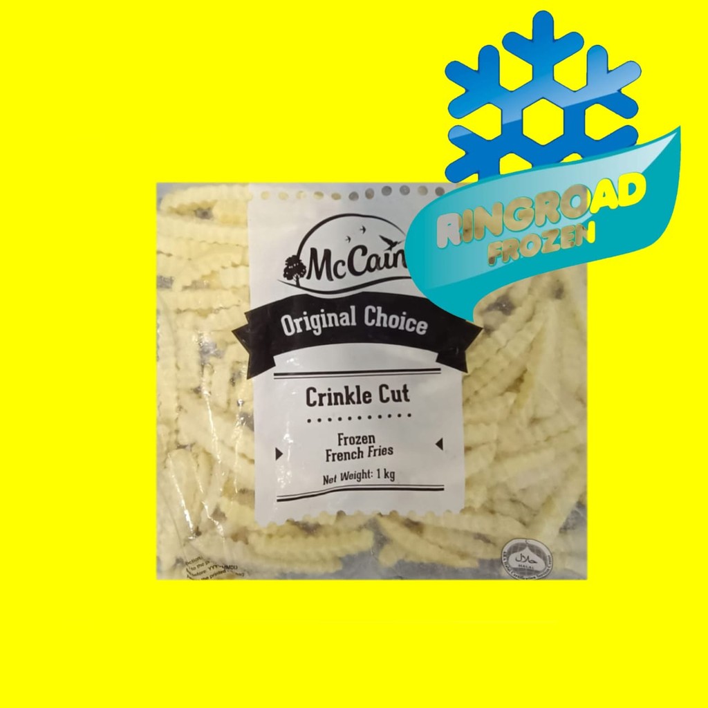 

MCCAIN CRINKLE CUT 1 KG - ORIGINAL CHOICE