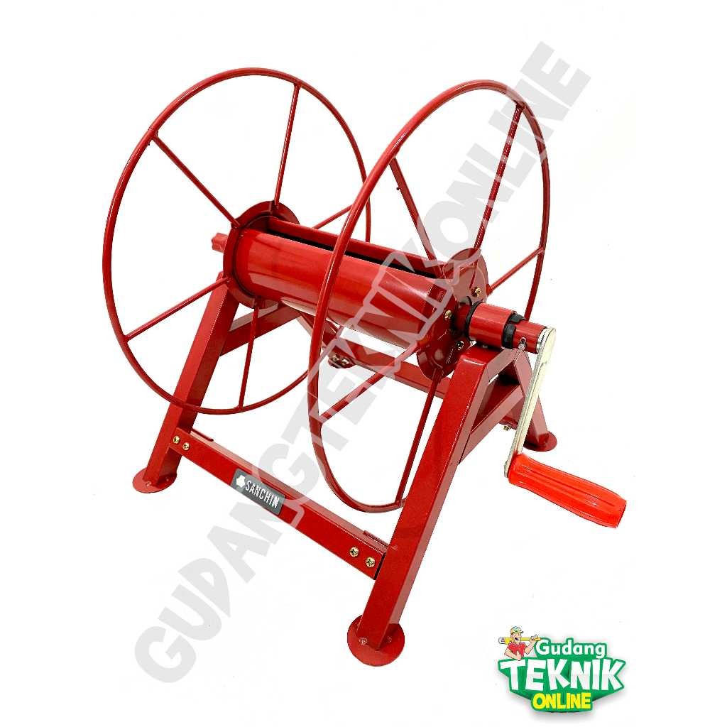 Tempat Gulungan Selang Air 50M 100M SANCHIN ALDO Hose Winch  / Alat Gulungan Penggulung Selang Air k