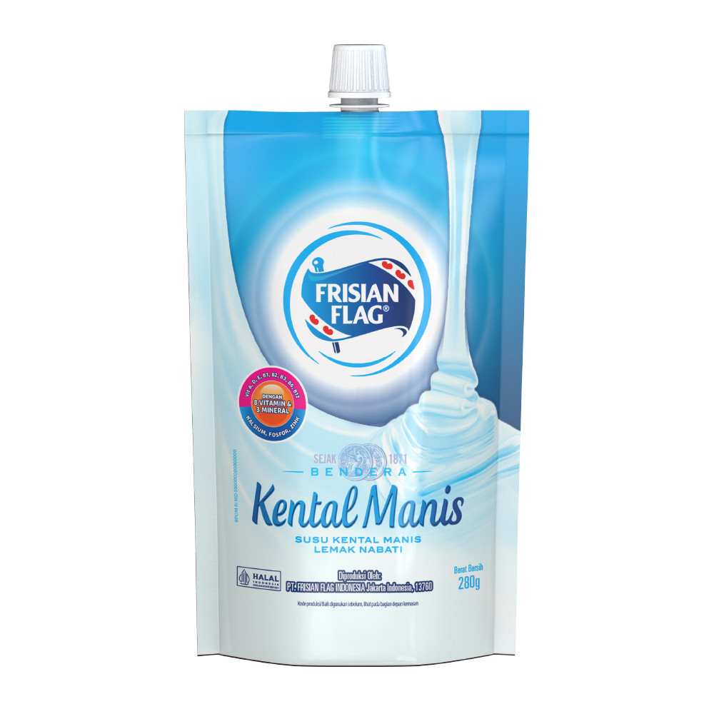 

WP - Frisian Flag Bendera Kental Manis Pouch 280g Isi 1 Pcs