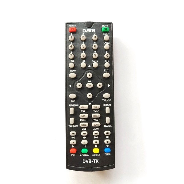 REMOT REMOTE STB RINREI DRN-511W 511A 511C SET TOP BOX RECEIVER DIGITAL Hemat