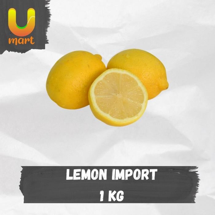 

Jeruk Lemon Import 1 Kilogram