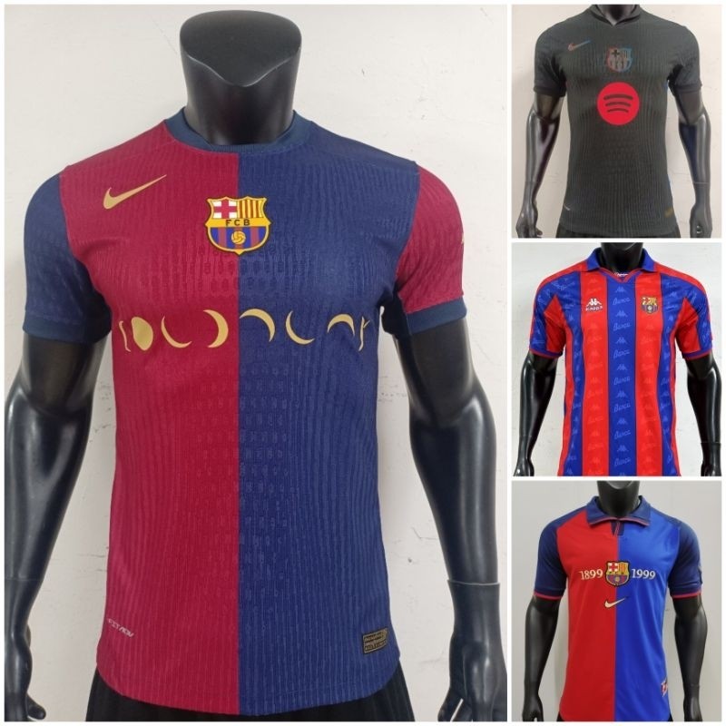 ARDIOSHOP LIVE 7 PLAYER ISSUE READY STOK JERSEY BAJU BOLA PLAYER ISSUE BARCELONA AWAY 2024 2025 JERS