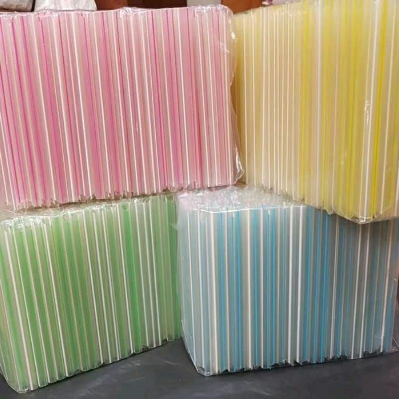 [Toko Tuman] Sedotan Bubble Bening Salur Sedotan Teh Boba 6mm, 8mm,12mm Bening Foodgrade