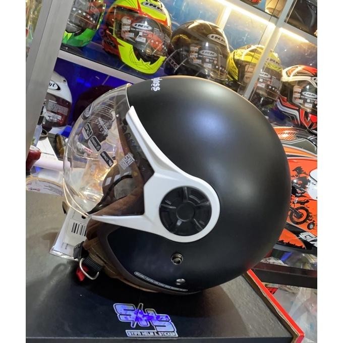 helm cargloss hijab yrh original - Hitam doff, All Size