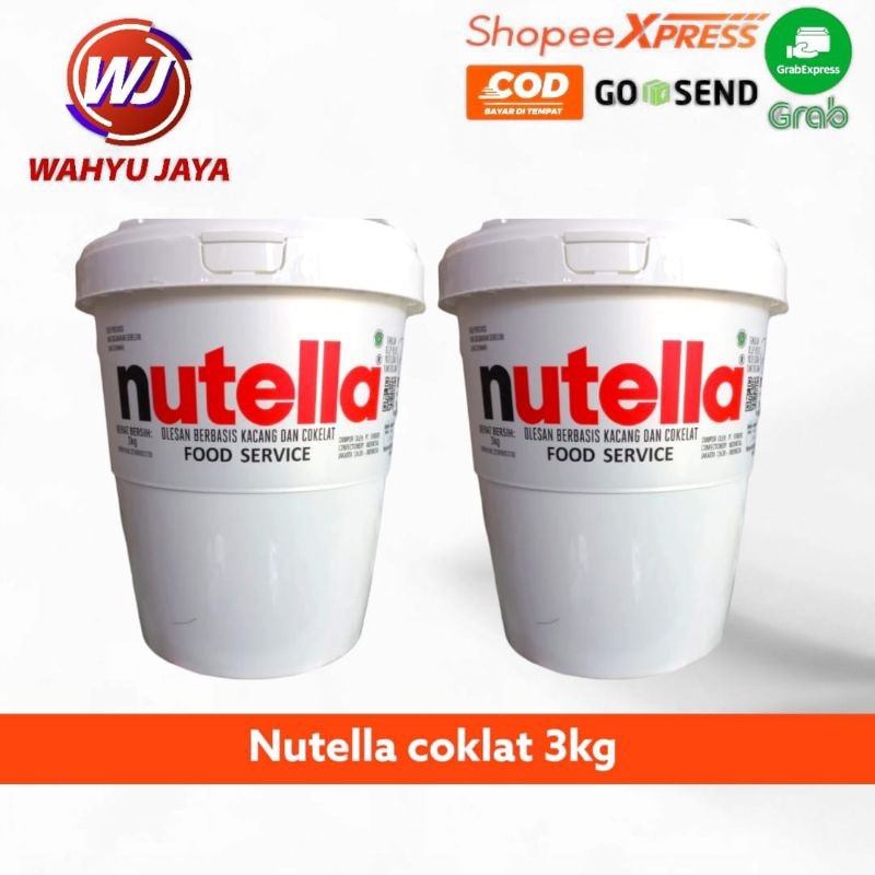 

nutella coklat T3000 3kg
