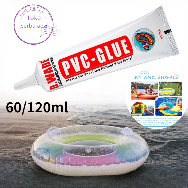 60ml Lem Tambal Bocor Ban/Kolam Renang Anak - Lem Bestway Kolam Renang Tahan Air