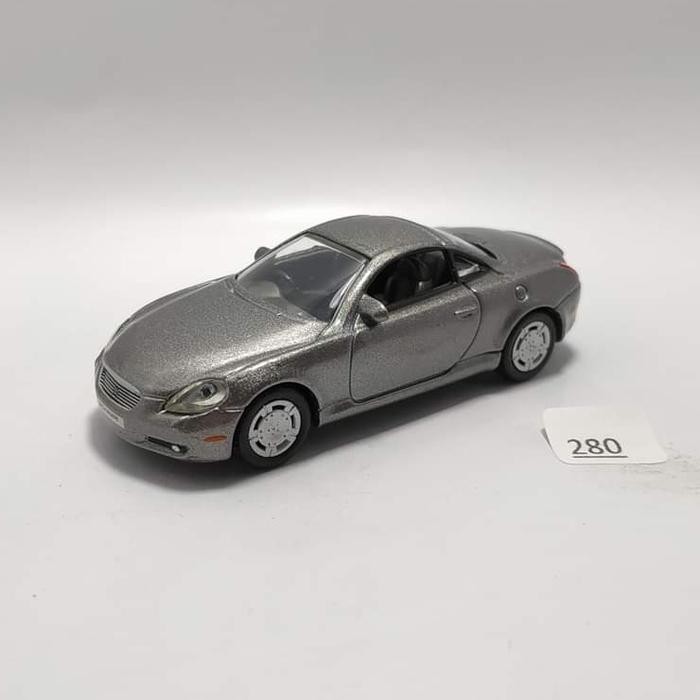 Epoch Toyota Soarer Abu-abu Skala 1/72 Diecast Loose Miniatur