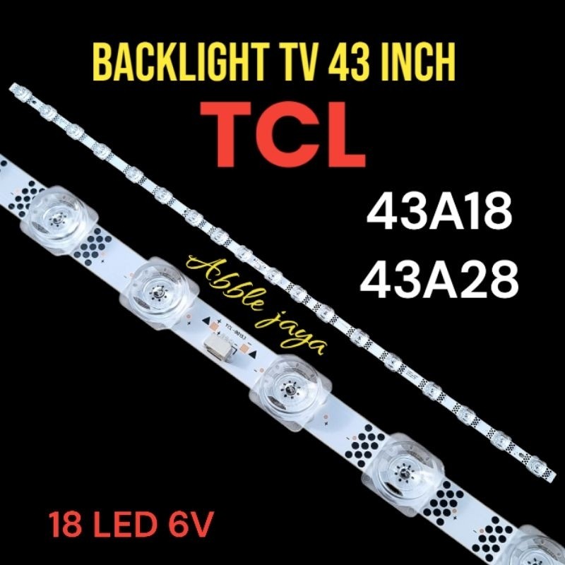 BACKLIGHT TCL 43 INCH 43A18-43A28