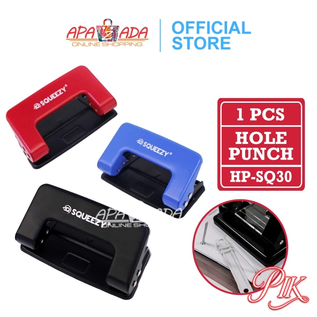 

Apazada Pembolong Kertas Satuan [1 Pcs Hole Punch] / Punch Hole HP-SQ30