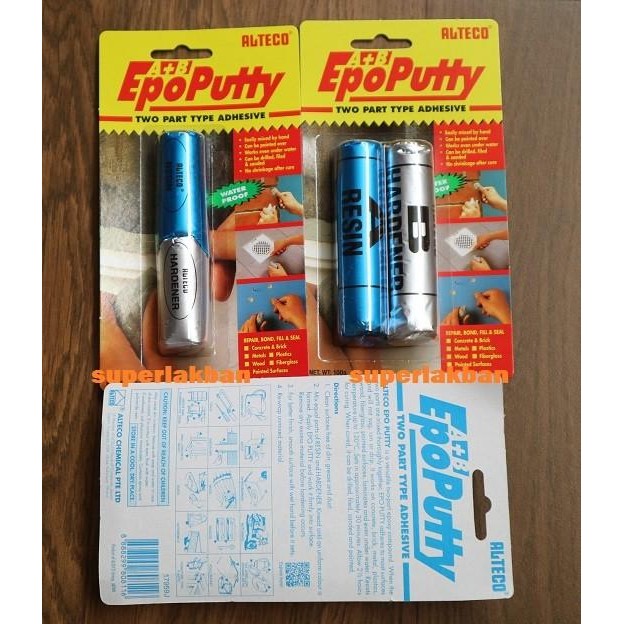 

Promo Lem Alteco EpoPutty Penutup Bocor Toren Pipa Kitchen Sink Wastafel - 50g terlaris