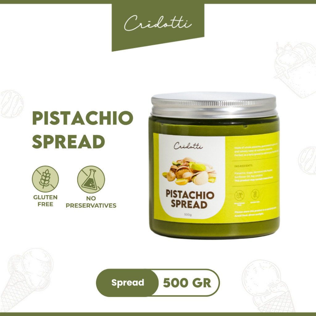 

CREDOTTI Pistachio Spread Selai 500gr
