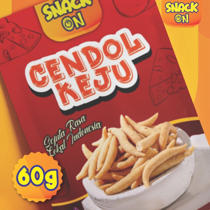 

Snack On Cendol Keju Camilan Telur Gabus 60gr