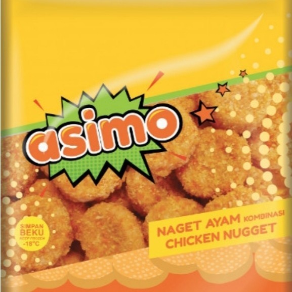 

Nagget Ayam Asimo Naget Ayam Reguller 250 Gr