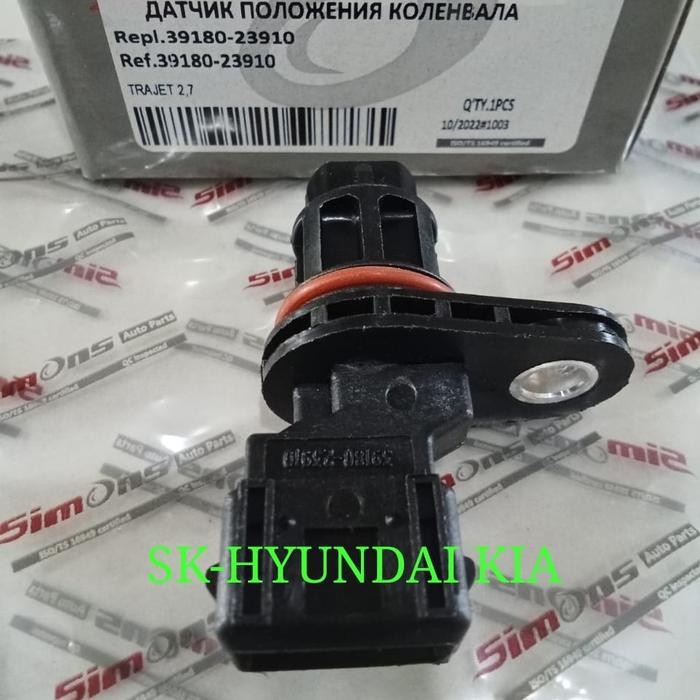 STOK BARU SENSOR CKP CRANKSHAFT  KIA SPORTAGE 2 HYUNDAI TUCSON TRAJET CVVT