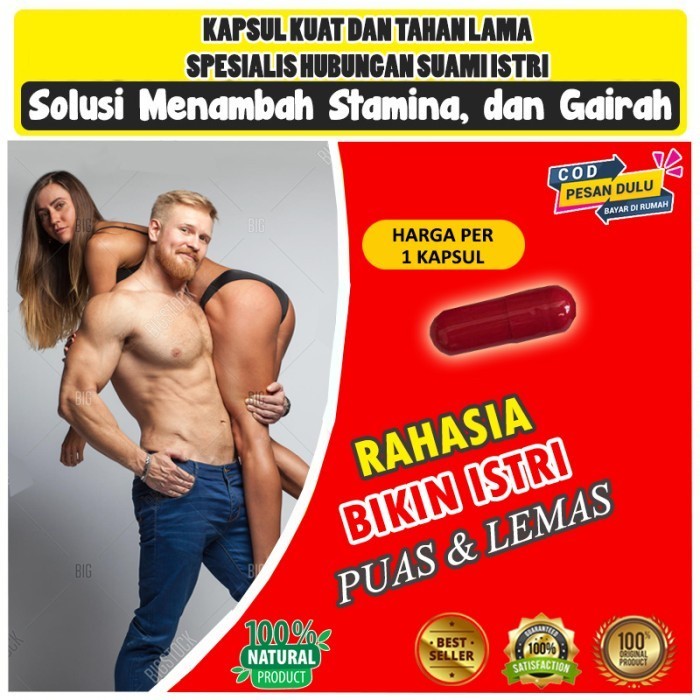 Kapsul Kuat dan Tahan Lama Spesialis Hubungan Suami Istri