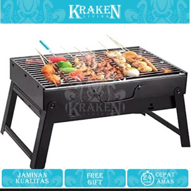 Alat panggang portable lipat serba guna 【KRAKEN LIVING】