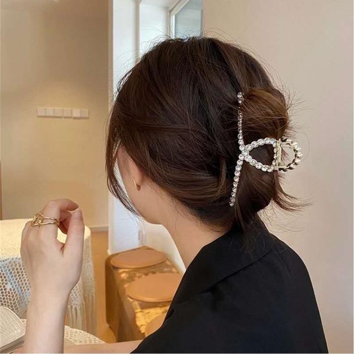 Jepit Jedai Rambut BESAR Korea Fashion Jepitan Klip Aksesoris Cewek - TWIST