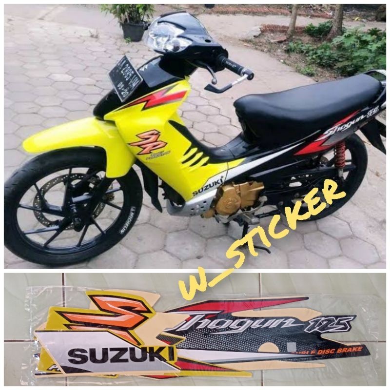 Striping Suzuki Shogun 125 SP Shogun SP 2005