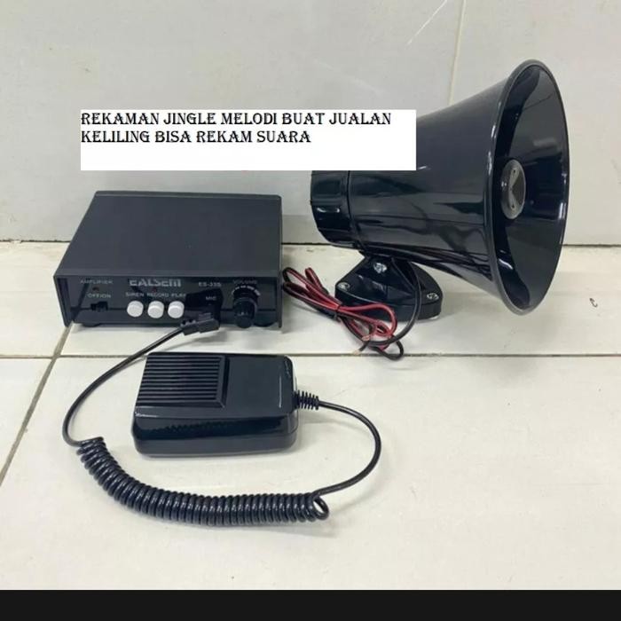 speaker horn dan ampli ealsem es 33 jualan keliling