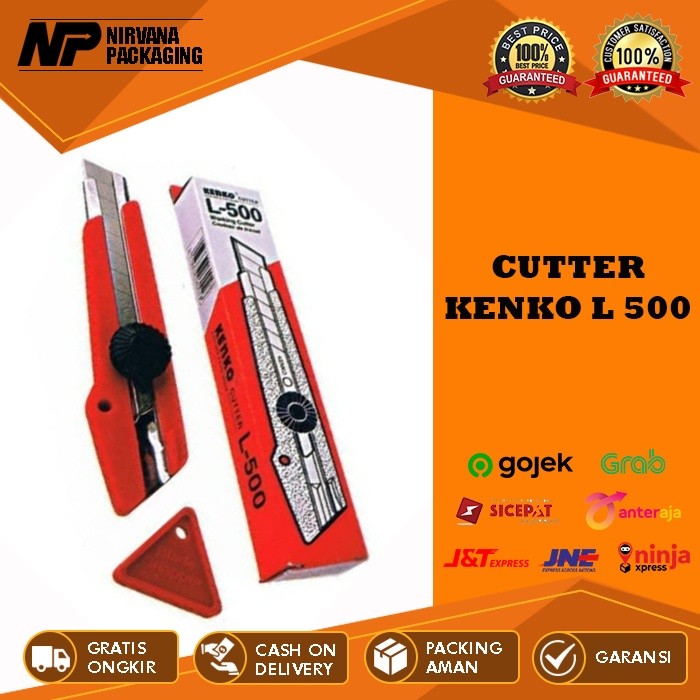 

NEW PISAU CUTTER CUTER BESAR KENKO L 500 L500 L-500 PISAU KATER