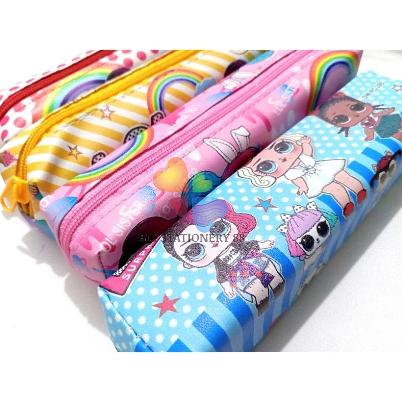 

Tempat pensil/Kotak Pensil pencil case sleting Fancy Karakter Disney Sunwell SWPC-200/D