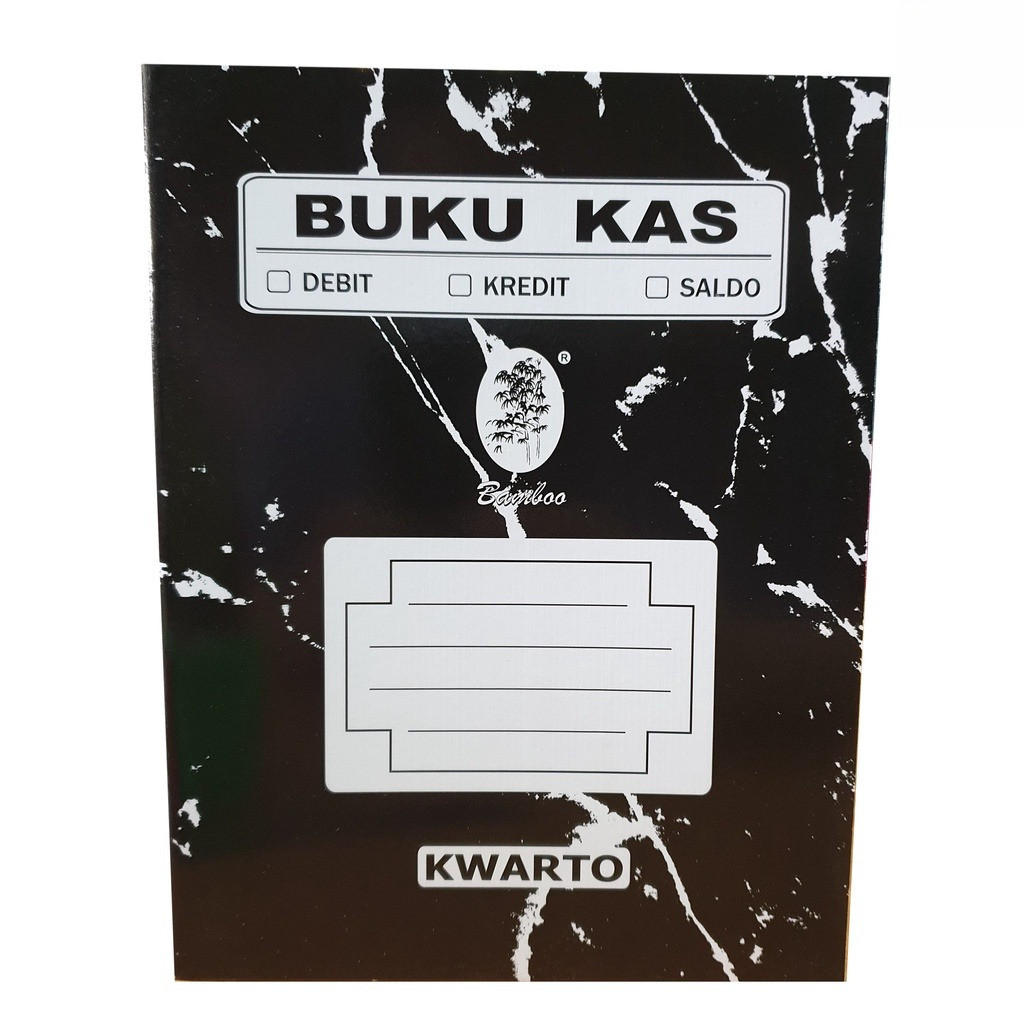 

Buku Kas Kwarto Bamboo - Buku Kas/Keuangan Debit Kredit Saldo Bamboo Kwarto/Kuarto 56 Lembar 16x21cm
