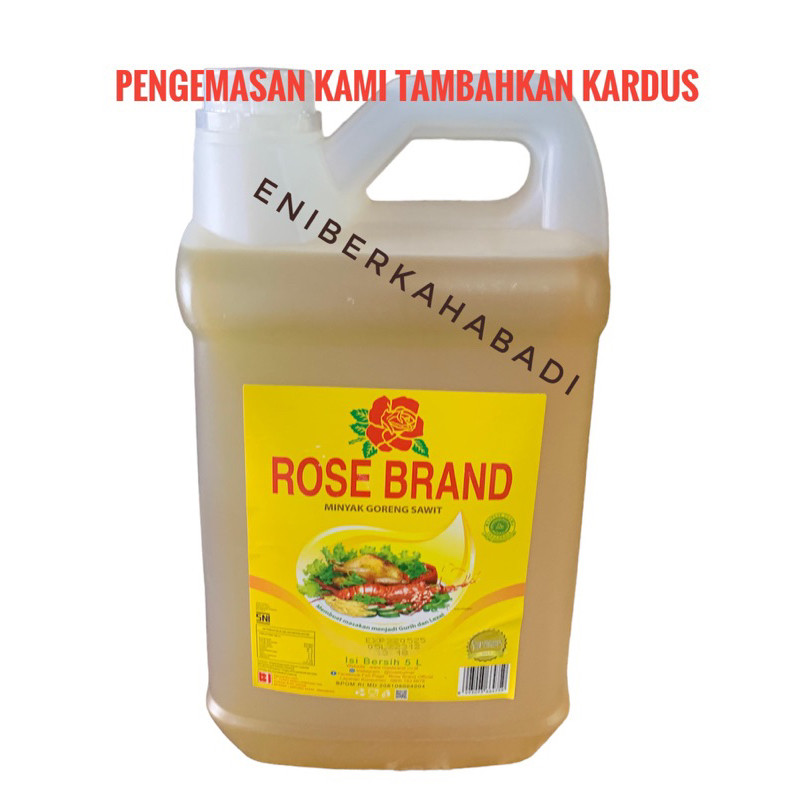 

Minyak Rose Brand exp 2026 1 Drigen isi 5 liter (instan/sameday/instan car)