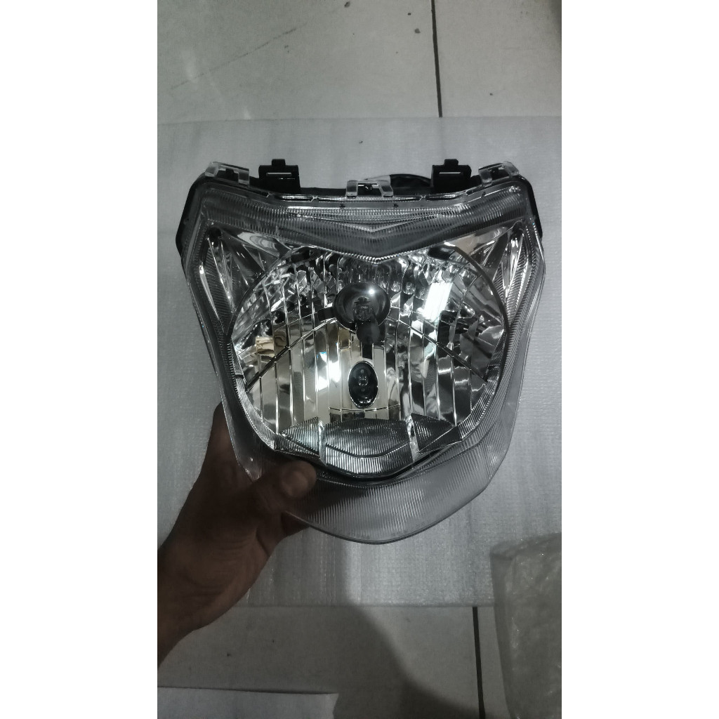 Lampu Depan V-ixion FI 2012 2013 2014 2015 | Reflektor Headlamp Win | Head Light Lamp Senja Motor In