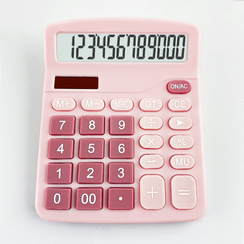 

Kalkulator 12 Digit Solar Energy Check Calculator Dagang Warna Lucu / kakulator Mini Kalkulator Meja Kasir Kantor