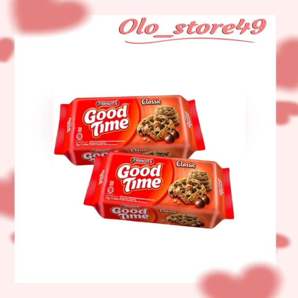 

GOOD TIME Classic Chocochips Cookies 72gr BISCUIT GOODTIME SG