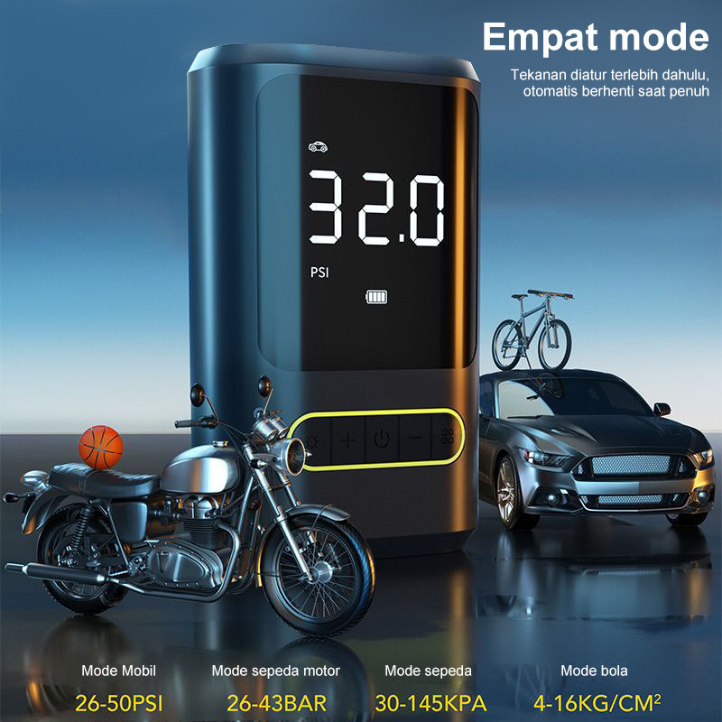 Listrik Sepeda Pompa Portabel Mini Pompa Genggam Udara Genggam Pompa Ban Mobil Ban Mobil