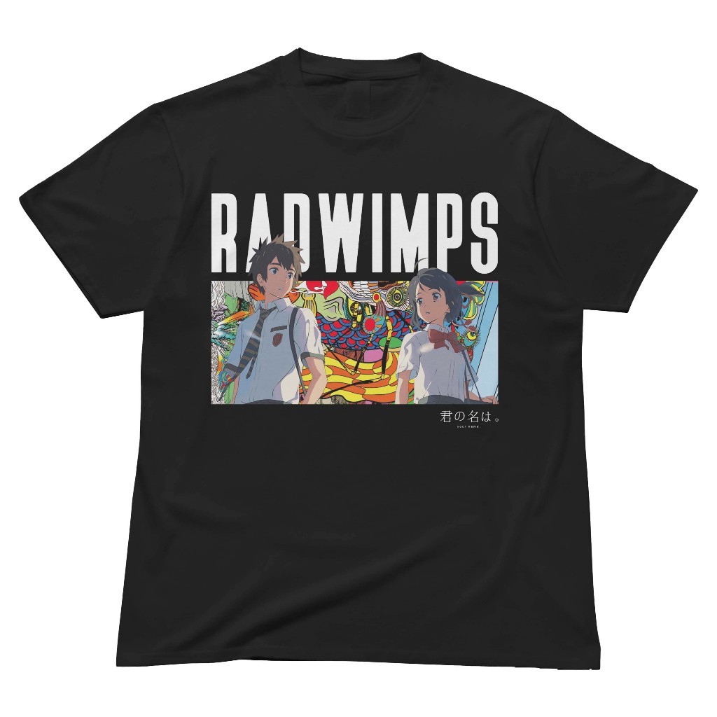 Kaos Band Radwimps - Kimi No Nawa T-shirt Thegoodvibesinc