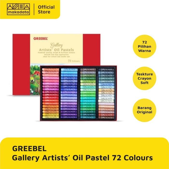 

CRAYON | OIL PASTEL GREEBEL ARTIST 72 WARNA MURAH