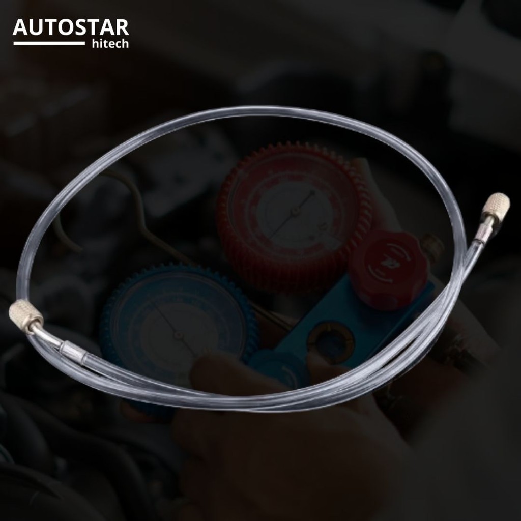 SELANG MANIFOLD GAUGE TRANSPARAN freon ac R22 R134a R410a R502  RUMAH MOBIL