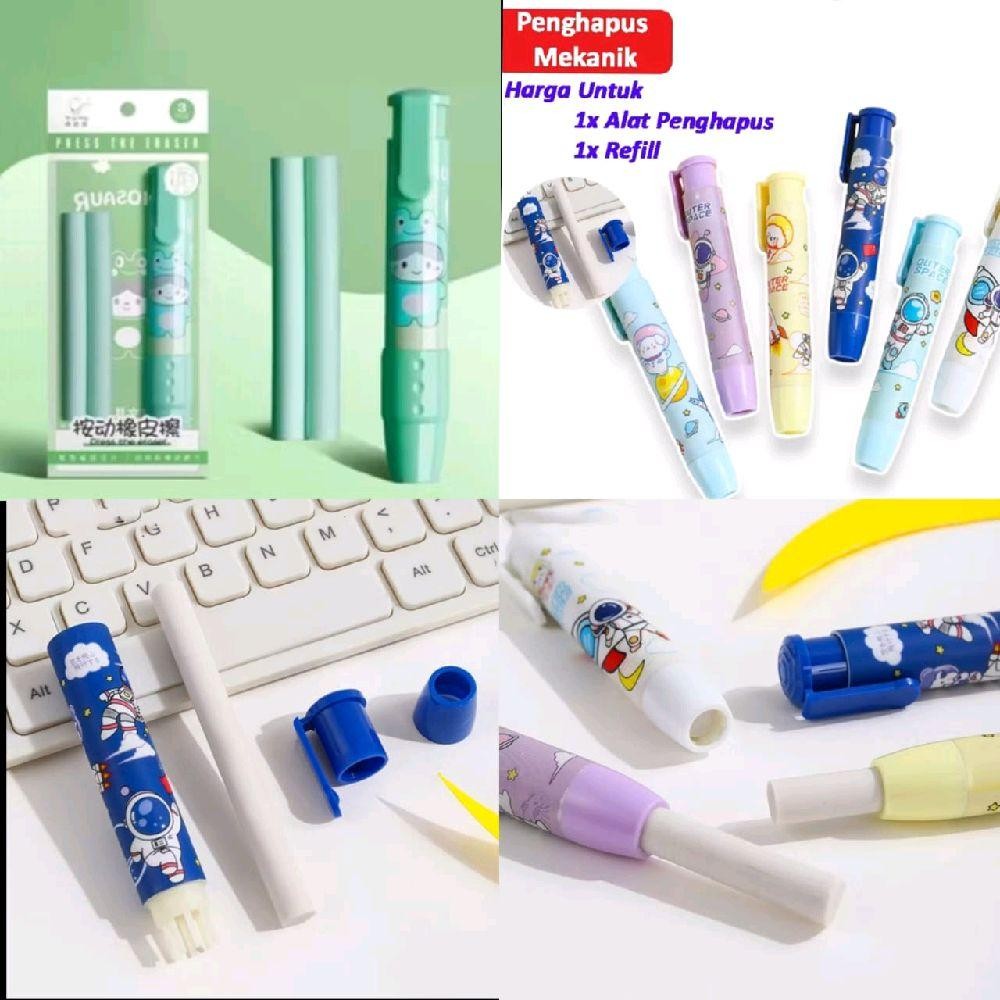 

Penghapus Mekanik Harga 1pcs / Penghapus Mekanik Kartun Lucu / Penghapus pensil model pulpen