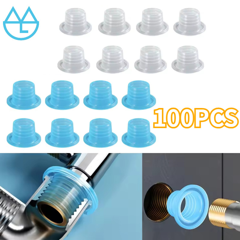 100PCS Karet Seal Keran Air Seal Tape Keran Karet Keran Air Seal Rubber Untuk Pemasangan Keran Air S