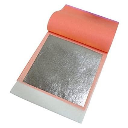 

NG EDIBLE silver leaf 9.5x9.5 cm - 11x11 cmNG