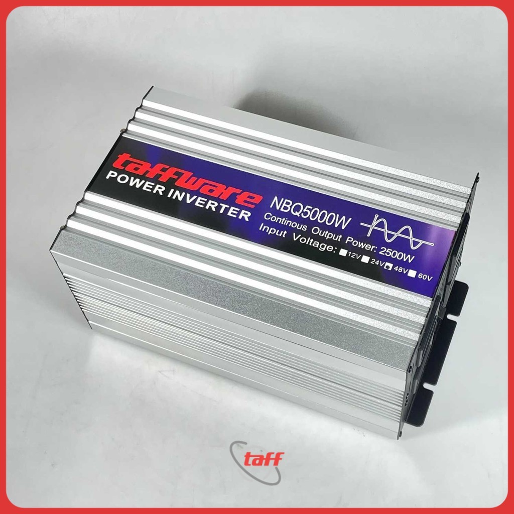 Taffware Power Inverter Mobil Pure Sine Wave DC 48V to AC 220V 5000W - NBQ5000W